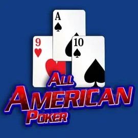 All American Poker slot icon by RTG (Reel Time Gaming), available at Wbetz Casino