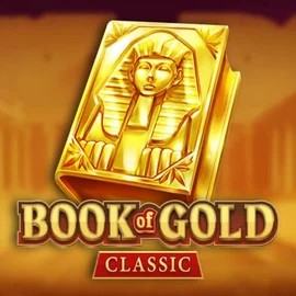 Book of Gold Classic slot visual from Playson available on w-betzz.nl