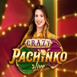 Crazy Pachinko logo – Live Casino by Evolution at Wbetz Casino