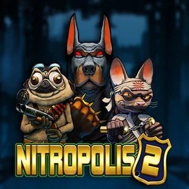 Nitropolis 2 logo by ELK Studios at Wbetz Casino