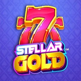 Stellar Gold logo by Snowborn Games at Wbetz Casino