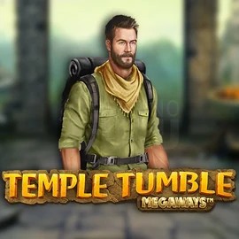 Slots logo of Temple Tumble Megaways from Relax Gaming at Wbetz Casino
